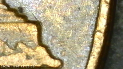 1969-D Lincoln Memorial One Cent (Error on reverse)(NO "fg") - Image 1 of 3