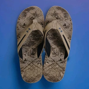 Under Armour Men's Marathon Key Camo Slides Size 12 - Picture 1 of 6