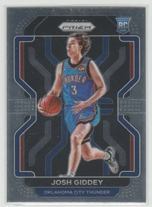Panini Prizm Josh Giddey 2021-22 novato Oklahoma City Thunder #301 - Imagen 1 de 2