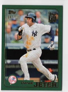 Derek Jeter 2020 Topps Transcendent Through The Years VIP Party Card 2001 /100 - Picture 1 of 2