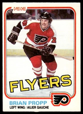 1981-82 O-Pee-Chee Brian Propp Philadelphia Flyers #246 - Image 1 of 2