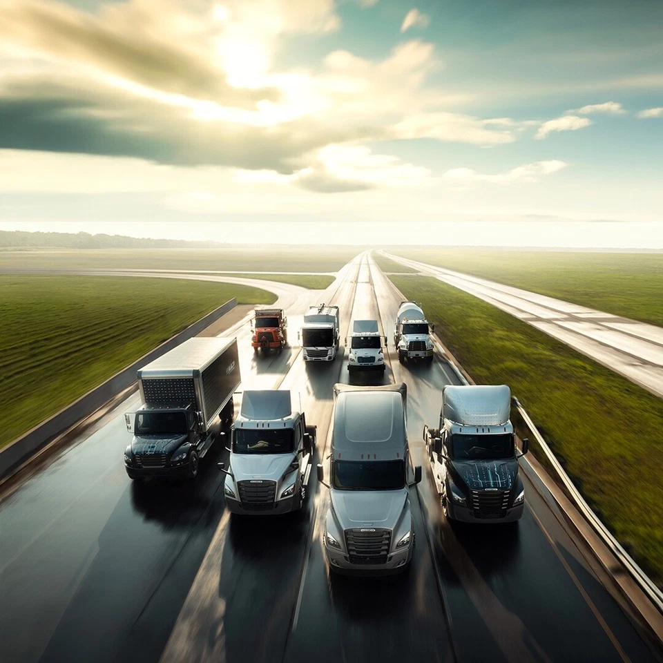 Cartel de camiones, FREIGHTLINER, ganga, 1 Foto 1 de 1