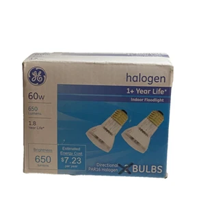 GE Lighting 60 Watt - Edison - Indoor Floodlight - Par16 1 Bulb 1.8 yr Life - Picture 1 of 4