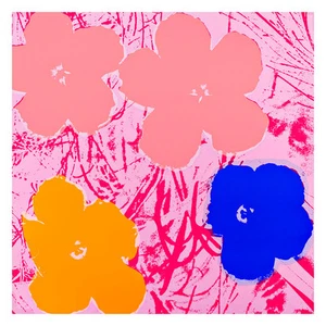 Flowers 1964 6 by Andy Warhol 54cm x 54cm High Quality Art Print - Picture 1 of 1