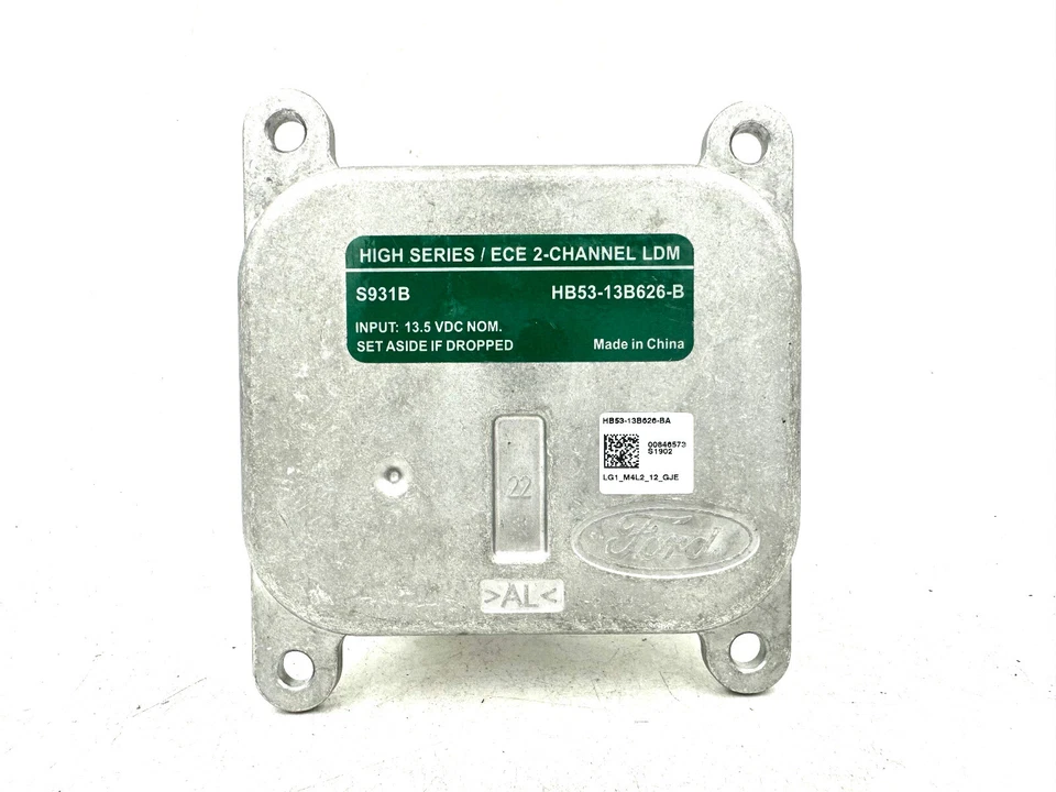 Módulo de faros LED LDM HB53-13B626-B de 2 canales OEM para Ford Explorer 16-19 Foto 1 de 2