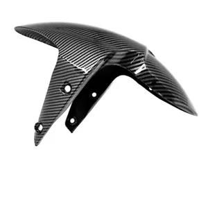 Front Tire Fender Guard Hugger Carbon Fiber For Street Triple 675 675R 2007-2017 - Bild 1 von 8