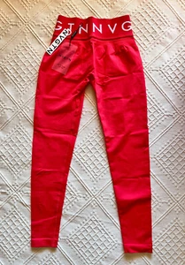 Pantalon de compression NVGTN XS Extra Small Sport sans couture rouge écarlate - Foto 1 di 5