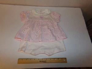 KIDS PINK girl DRESS 3/6MOS - Picture 1 of 3