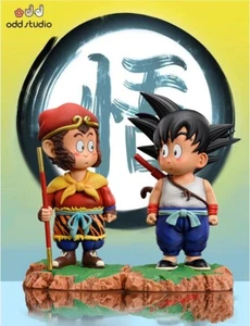 Set modellino figure statiche Odd Studio's Dragon Ball-The Monkey King and Son Goku - Foto 1 di 6