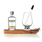 Islay - Glencairn & Uisge Source Whisky Wasser Tasting Set auf Eichenstnder