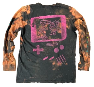 Billabong MARIO BROS Nintendo GAMEBOY t-shirt Boys XL Bleached long sleeve surf - Picture 1 of 16