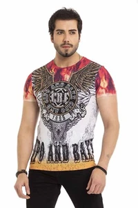 Camiseta hombre Cipo & Baxx LEON CT665 todas las tallas Nuevo - Imagen 1 de 4