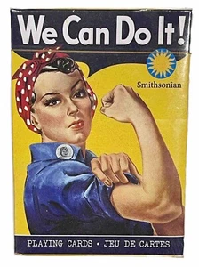 WE CAN DO IT!-PLAYING CARDS-52 DIFFERENT SMITHSONIAN USA MILITARY POSTERS-NEW - Picture 1 of 4
