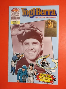 YOGI BERRA- TALE OF A CHAMPION - 1999 YOGI BERRA MUSEUM OPENING GIVEAWAY - Picture 1 of 5
