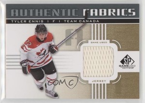2011-12 SP Game Used Edition Authentic Fabrics Gold Tyler Ennis (D) #AF-TE.4