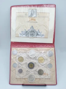 ITALIA REPUBBLICA Serie della Zecca 1994 FDC con 500 Lire e 1000 lire argento - Imagen 1 de 3
