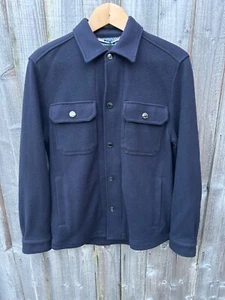 Veste Survêtement Homme Hugo Boss Marine Laine Marine Taille S Boutonnée Créateur - Photo 1/10