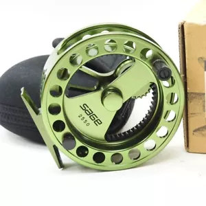 Green Sage 2550 Fly Fishing Reel. W/ Box & Pouch. - Picture 1 of 10