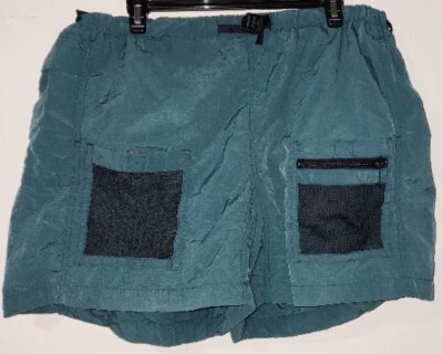 Calções Cabelas de Nylon com Bolsos Frontais em Malha Sem Etiqueta de Tamanho Mas Mede 34-36 - Imagem 1 de 4