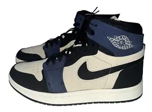 Nike Air Jordan 1 Women Zoom CMFT Blackened Blue Basketball Shoes DV1305-104 - Picture 1 of 5