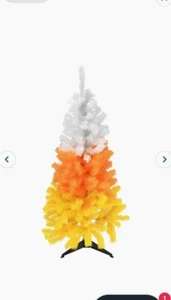Christmas 4 Ft Candy corn Tree 4ft / 1.2m. Decoration uhl - Picture 1 of 10