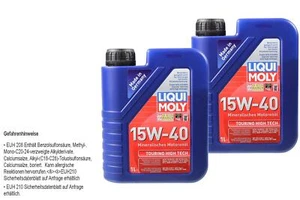 LIQUI MOLY 15W-40 Touring High Tech 2L aceite motor para Acea A3 B4 E2 Api Sl - Imagen 1 de 5
