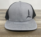Pacific Headwear 104S- Modèle Pro chapeau de camionneur réglable pour hommes en maille grise dos