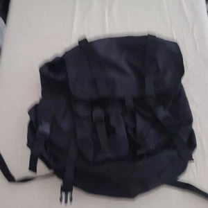 US Military COMMANDO Alice Black Field Pack Combat Nylon Backpack Rucksack - Picture 1 of 3