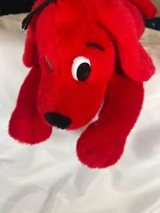 Vintage 2001 Clifford the Big Red Dog Scholastic 17” Plush Toy Cartoon Show TV - Picture 1 of 3