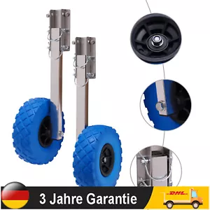 Slipräder Schlauchboot Boot Räder Heckräder Transporträder 40 Cm 150 Kg NEU - Bild 1 von 16