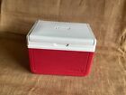 Vintage Coleman Cool Box  Model 5205 CAN COOLER FLIP TOP TRAY LID FISHING CAMPIN