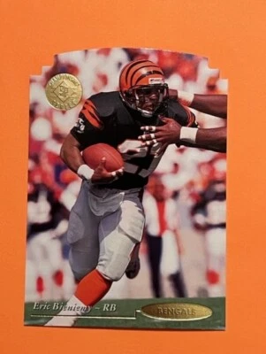 1995 Upper Deck SP Championship Die Cuts #81 Eric Bieniemy Bengals Football Card - Image 1 of 2