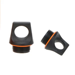 2Pcs Screw Top Replacment Fuel Bottle Cap High-quality Plastic V9R1 - Picture 1 of 11