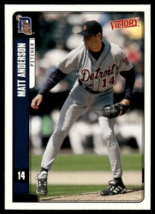 2001 Upper Deck Victory Matt Anderson Detroit Tigers #198 - Picture 1 of 2