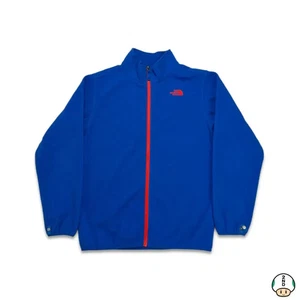 The North Face Fleece Mens Medium Blue Full Zip Retro Outdoor Jacket - Picture 1 of 5