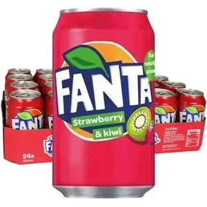 Fanta Fresa  & Kiwi 24x330 ml - Imagen 1 de 3