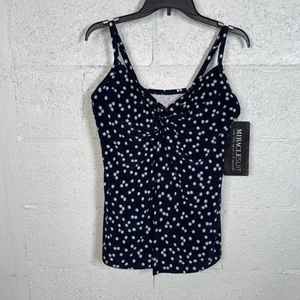 Camiseta tankini Miraclesuit para mujer Luminare Love Knot - azul medianoche 14 $142 - Imagen 1 de 10