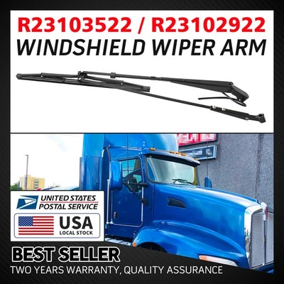 Windshield Wiper Arm R23103522/R23102922 For Kenworth T800 W900 2001-2020 NEW - Image 1 of 4