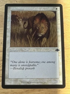 MTG - Savannah Lions RETRO - Dominaria Remastered - Confezione Fresca!! - Foto 1 di 2
