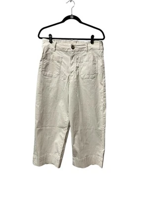 Pantalón Corto ANA Highest Rise Pierna Ancha Talla 12 Pequeño Tostado Caqui NUEVO NUEVO CON ETIQUETAS Foto 1 de 4