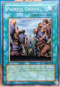 Yu-Gi-Oh! Painful Choice - DB1-EN033 - inglese - Foto 1 di 1