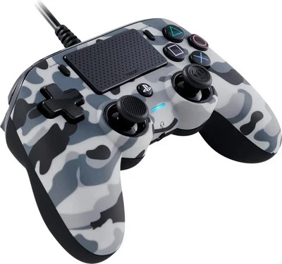 PS4 Gaming Controller Camo Grey kabelgebunden Wired - Nacon Sony Playstation - Bild 1 von 4