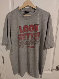 Camiseta Promocional Fitness 24 Horas Look Better Naked Vintage Años 90 Para Hombre Talla XXL - Imagen 1 de 4