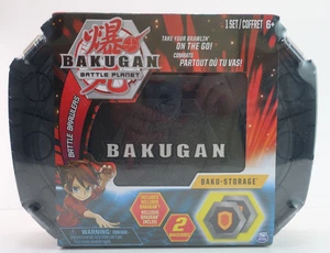 Bakugan Battle Planet Battle Brawler Black Baku-Storage Case w/ Nillious Sealed - Picture 1 of 7