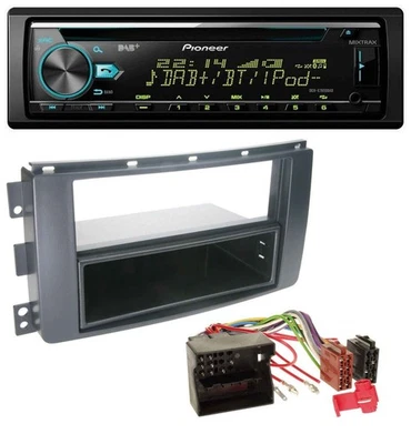 Pioneer DAB MP3 CD USB Bluetooth Autoradio für Smart ForTwo 451 ForFour 454 Quad - Bild 1 von 4