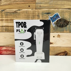 TPOB Play Clipper - WHITE OUT Edition - W CHARGING STAND NEW IN BOX SEALED  - Picture 1 of 10