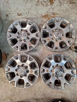 RAM 2500/3500 2019-2026 18" juego de 4 llantas de fábrica OEM envío gratuito Foto 1 de 4