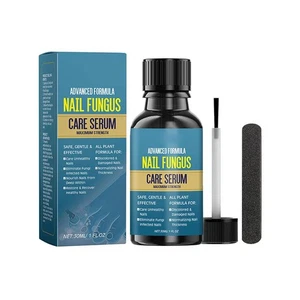 Nail Fungus Advanced Treatment Serum - All Plants Formula - Genlte Nail Care 1oz - Picture 1 of 14