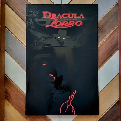 Dracula vs. ZORRO #1 (Topps 1993) Terror / Vampiros (McGregor & Yeates) Foto 1 de 2