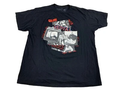 Camiseta Vestal Sound Studios Gráfica Negra XL Foto 1 de 4